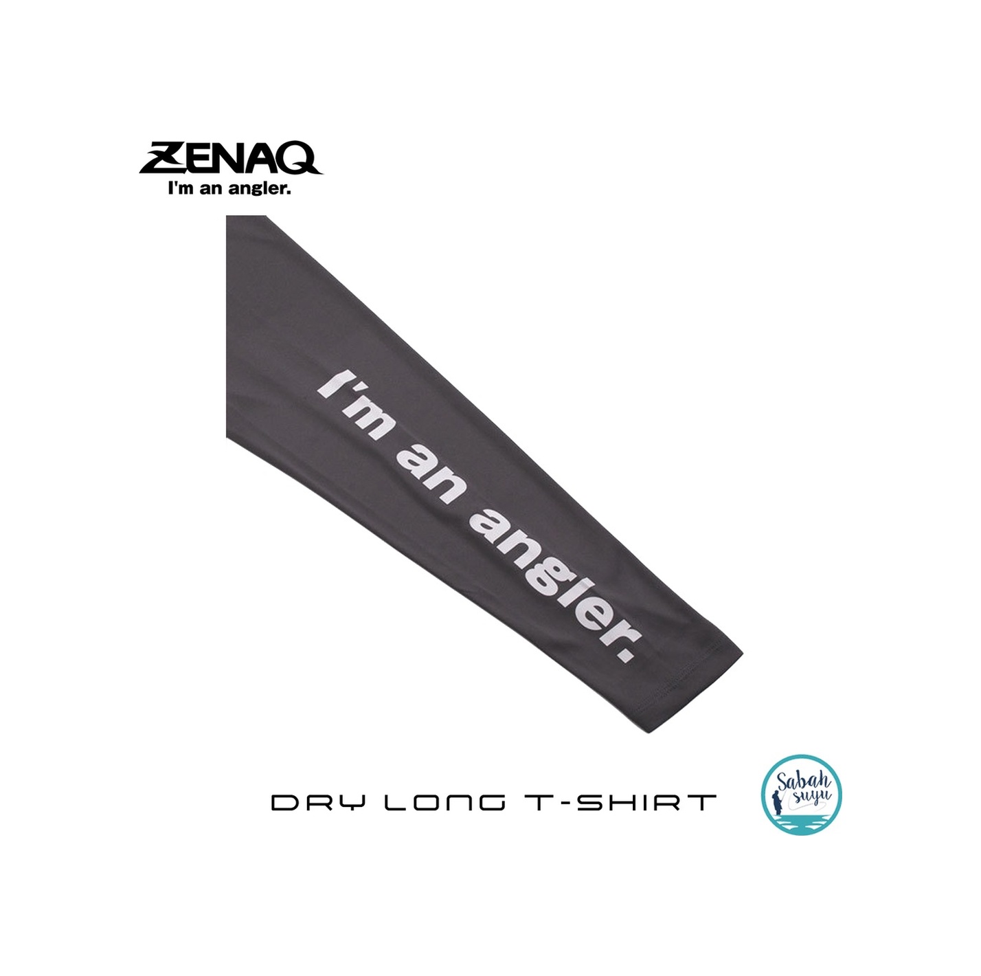 Zenaq Dry Long T-Shirt (Zenaq Logo Dark Grey / L) Çok Renkli