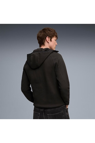 Puma Hoodie Evostripe Kapüşonlu Erkek Eşofman Üstü 68823101 Siyah