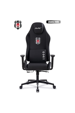 Fanchair X Beşiktaş Kara Kartal Lisanslı Oyuncu Koltuğu-35 Siyah