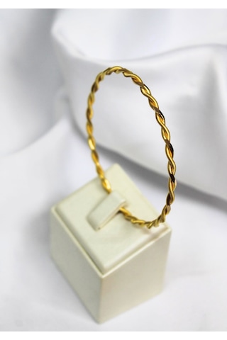 Risegold 10 G 22 Ayar Paftalı Bilezik Işçiliksiz