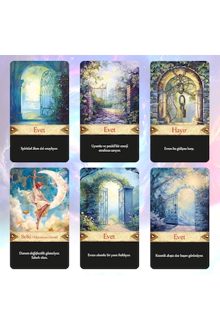 Evrenden Cevaplar Tarot Kehanet Destesi / 90 Açıklamalı Kart
