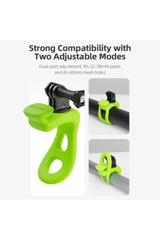 Yunboo Gopro Ve Aksiyon Kameraları İçin 360 Dönebilir Esnek Bileklik Montajı