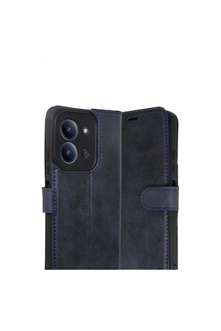 Storeşahin Redmi 15c 4g Trend S Plus Kapaklı Kılıf - Lacivert Shn0720