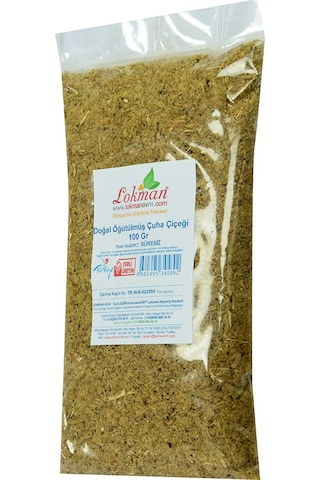 Lokman Doğal Öğütülmüş Çuha Çiçeği Ballı Baba Otu 100 G