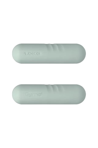 Gymo Pro Series Silikon Dambıl 2x1kg Nane Yeşili