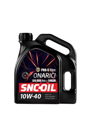 Snc-oil Onarıcı 10w-40 100.00 Km+bakım 4 Lt Snc-oil Onarıcı 10w-40 100.00 Km+bakım 4 Lt