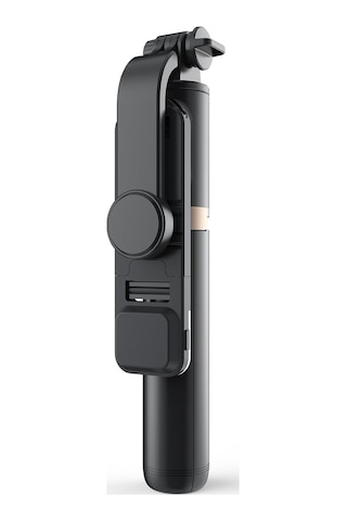 Kangvka Alüminyum Tripod Selfie Stick, Kablosuz Bluetooth, Işıklı 3000k-6500k , 5 Bölmeli Genişletilebilir, Dahili Kumanda, Taşınabilir Telefon Tutucu