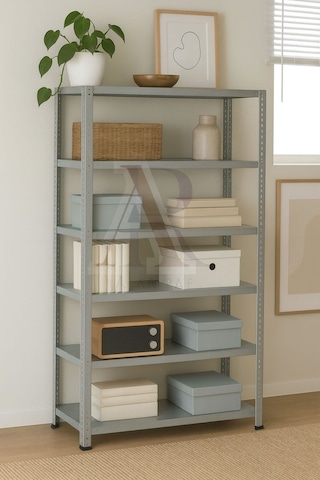 Çelik Raf 6 Katlı 31x60x200 Dekoratif Raf Sistemleri, Depo Rafı, Arşiv Rafı, Kiler Rafı Galvaniz Çelik Raf 6 Katlı 31x60x200 Dekoratif Raf Sistemleri, Depo Rafı, Arşiv Rafı, Kiler Rafı Galvaniz