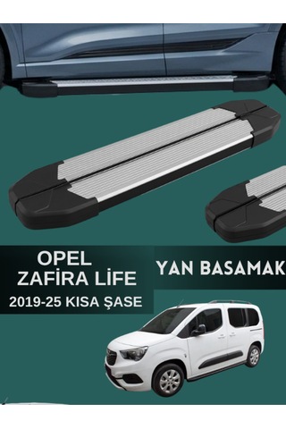 Opel Zafira Life 2019-2025 Model Kısa Şase Uyumlu Araç Yan Basamak