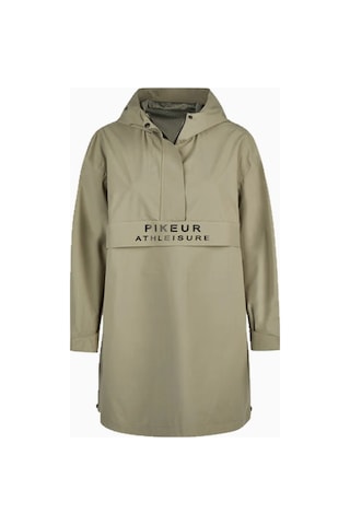 Pikeur 1843 Athleisure Lüks Su Geçirmez Kadın Panço Yağmurluk Açık Yeşil