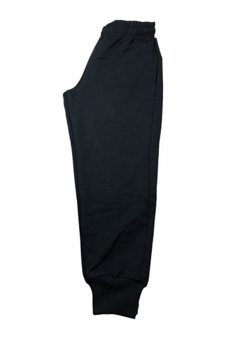 Nacar Store Unisex Çocuk Lacivert Likralı Diz Yapmaz Kumaş Eşofman Altı
