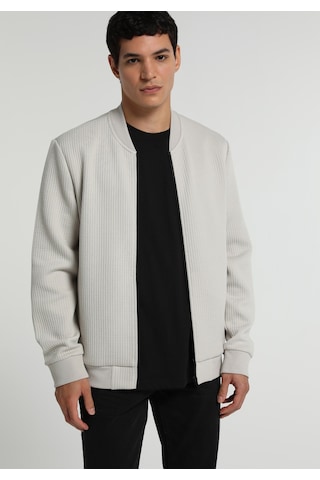 Colin's Colins Slim Fit Fermuarlı Erkek Taş Ceket Cl1081467 Q1.v2 Stn