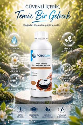 Dreame Robot Süpürge Deterjanı Solüsyon Savana Esintisi Yüzey Temizleyici 500 Ml