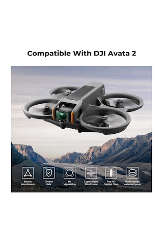 K&F Concept Djı Avata 2 Uyum Çok Katmanlı Koruma MC-UV Filtre