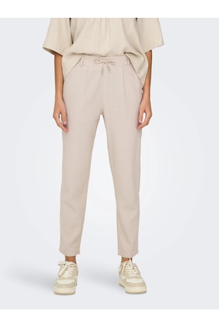 Only Onlcaro-poptrash Easy Linen Kadın Pantolon 15278710 Krem