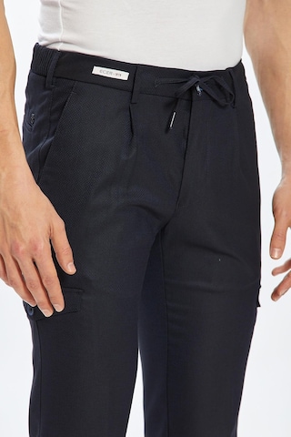 Ecer Liffey Pleated Kargo Pantolon-lacivert Lacivert