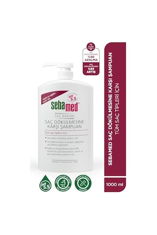Saç Dökülmesine Karşı Güçlendirici Etkili Kafein Ve Ginkgo Biloba İçerikli Şampuan 1000 Ml