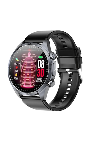 Spovan Cardio 3 EKG Tansiyon Analiz Şeker AI Akıllı Saat (Distribütör Garantili)