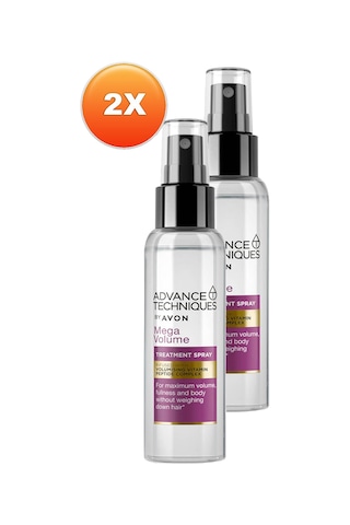 Avon Advance Techniques Mega Volume Hacim Veren Saç Spreyi 2 x 100 ML