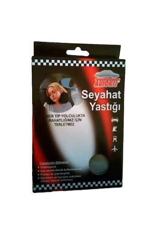 Autokıt Seyahat Boyun Yastığı "ithal"