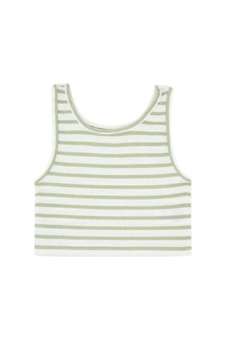 Kız Çocuk Crop Yeşil