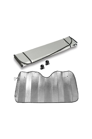 Oto Araba Ön Cam Güneşlik Gümüş Maxi Boy 85 X 165 CM A Kalite