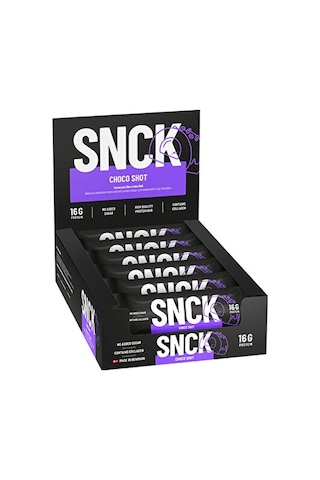 Snck Yüksek Protein Bar 55 Gr 12 Adet - Çikolata Yer Fıstığı