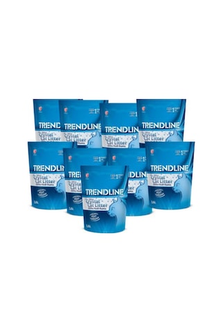 Trendline Silika Kristal Kedi Kumu 3,6l X 9 Adet