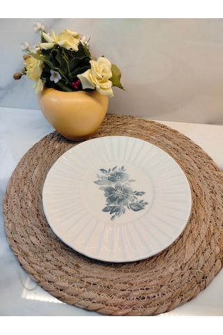 Mdk Messina Tatlı Tabağı Beyaz