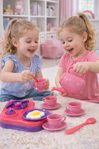 Mutfak Çay Seti Oyuncak Kitchen Set