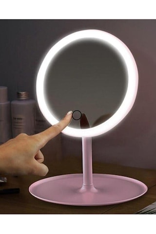 Beauty 5 Yanarlı Led Işıklı Şarjlı Masa Üstü Makyaj Aynası