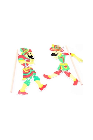 Hacivat ve Karagöz Oyun Seti / Geleneksel Oyun 3 Adet