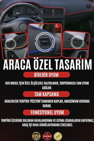 Fıat Tıpo 1992-1997 Araca Özel Torpido Örtüsü Ön Göğüs Kılıfı Tam Koruma Tb60 Torpido Halısı