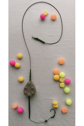 Gezer Inline Kurşunlu Sazan Takımı Çift Sarı Esp Mısırlı