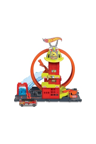 Hot Wheels Çember Pistli İftaiye İstasyonu HKX41