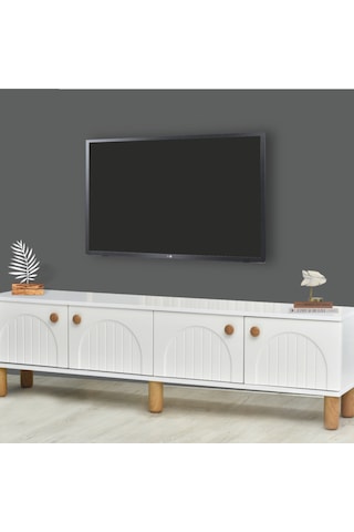 Lidya Duvar Ünitesi - Beyaz Beyaz