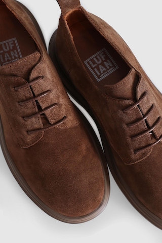 Lufian Bruce Camel Süet Erkek Hakiki Deri Deve Tüyü Ayakkabı Camel