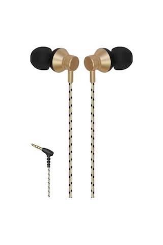 Sword Hsr01 Mikrofonlu Kablolu Kulak İçi Kulaklık 3.5mm L Jack Girişli Go Hsr01g