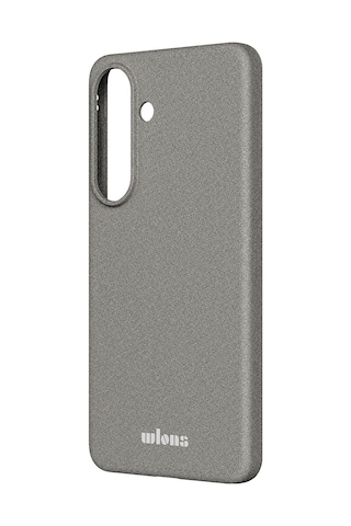 Galaxy S26 Plus Uyumlu Kılıf M-safe Şarj Özellikli Velvet-fluff Kaplama Wlons Adev Kapak Gri Gri