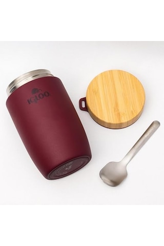 Bamboo Yemek Termosu 500 Ml 12 Izgara