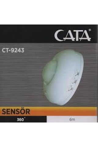 Cata CT-9243 Sıvaüstü Sensör 360 Derece Hareket Algılayıcı