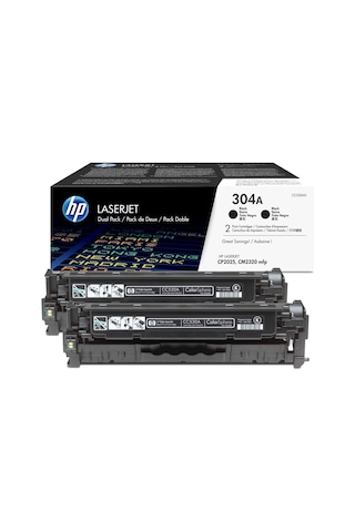 Hp 304A-Cc530Ad Siyah Toner Ikili Paket