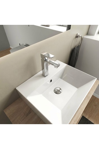 Adell Bloc Lavabo Bataryası -parlak Krom Krom