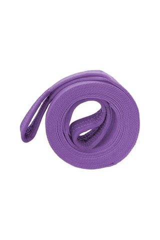 Yük Kaldırma Taşıma İndirme Araç Çekme Halat Sapan Polyester Spanzet Lila Renk 1 Ton 6 Metre Sağlam