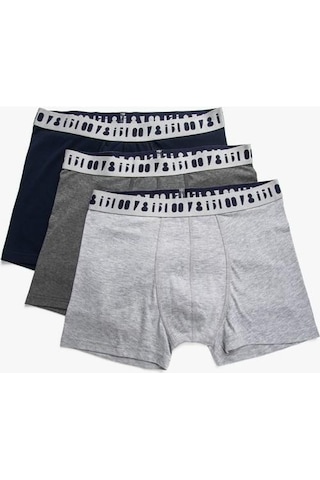 Koton 3'Lü Basic Boxer Lacivert 3Wlm90019Mk 3Wlm90019Mk707 Lacivert