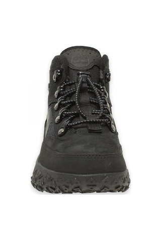 Timberland Tb1a649c Greenstride Motion 6 Mid Bungee Waterproof Siyah Çocuk Ayakkabı Siyah