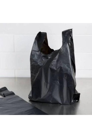 Siyah Atlet Poşet 1kg Orta Siyah Orta