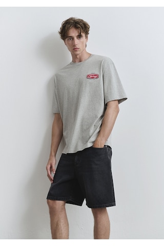 Mavi - Houston Street Antrasit Denim Jean Şort 0410672-89813 Antrasit