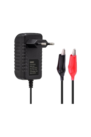 Xtechnx Xtechn501248 Weko 14.4 Volt 1amper Krokodil Uçlu Ledli Yerli Üretim Akü Şarj Cihazı Kod:21593