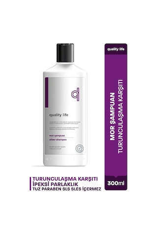 Ql Turunculaşma Karşıtı Mor Şampuan 300 ML